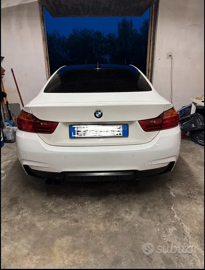 Usata BMW 420 Coupé M Sport 184 CV (135 kW) 2014 Bianco Coupé