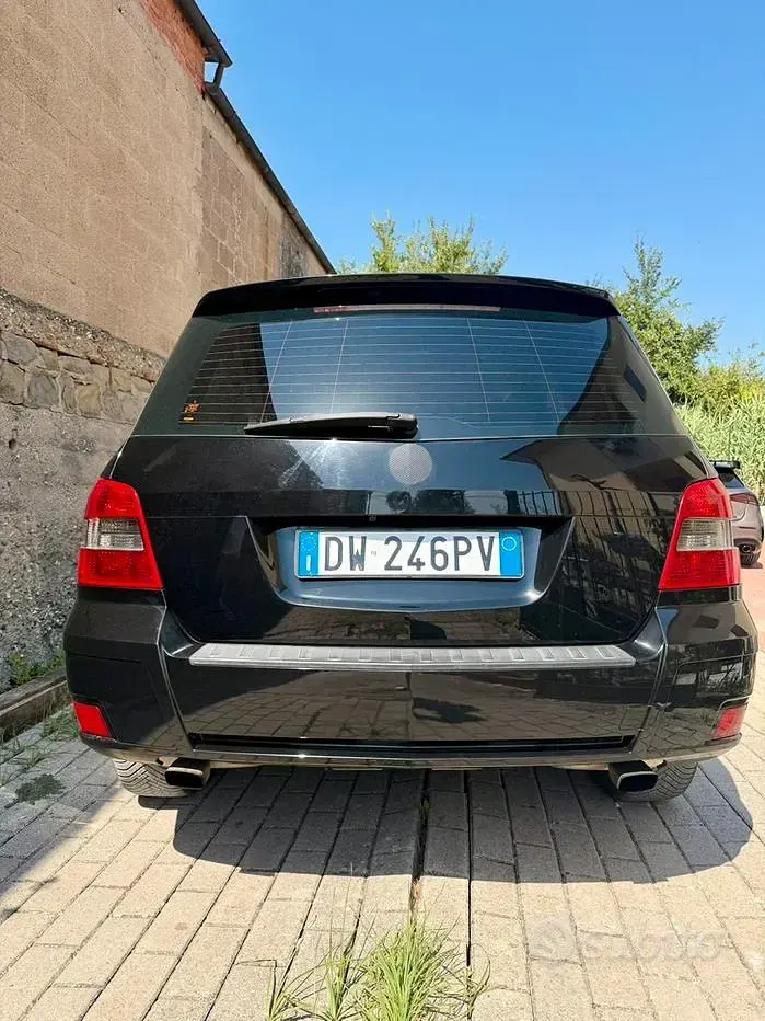 Usata Mercedes GLK220 AMG Edition 1 170 CV (125 kW) 2009 Nero SUV