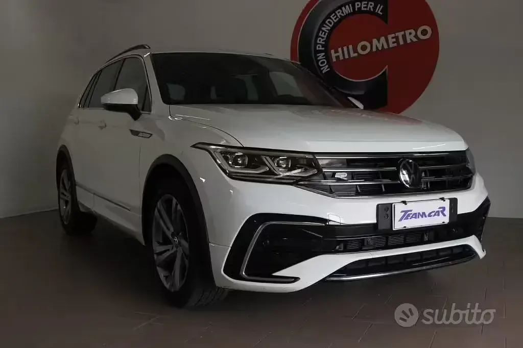 Usata VW Tiguan R 150 CV (110 kW) 2024 Bianco SUV