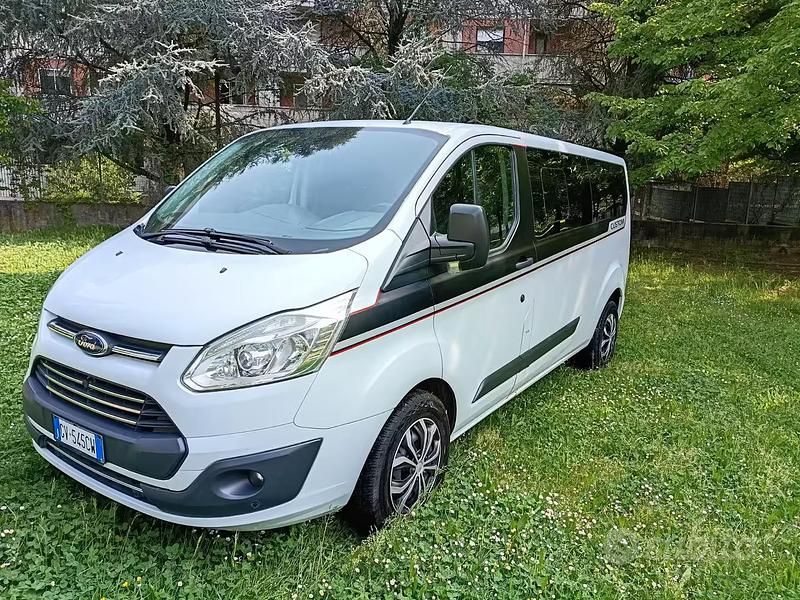 Usata Ford Transit Custom 131 CV (96 kW) 2017 Bianco Monovolume