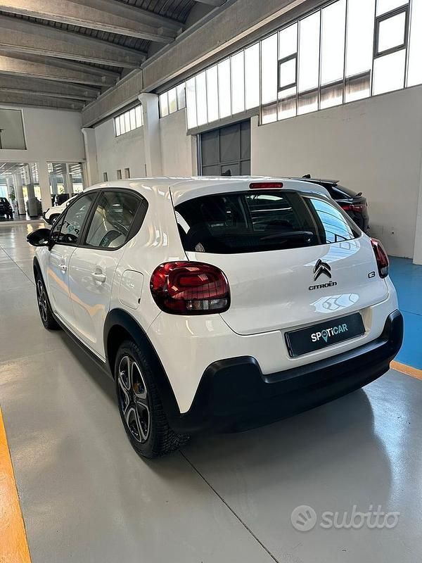 Usata Citroën C3 PureTech 110 CV (80 kW) 2022 Bianco Berlina
