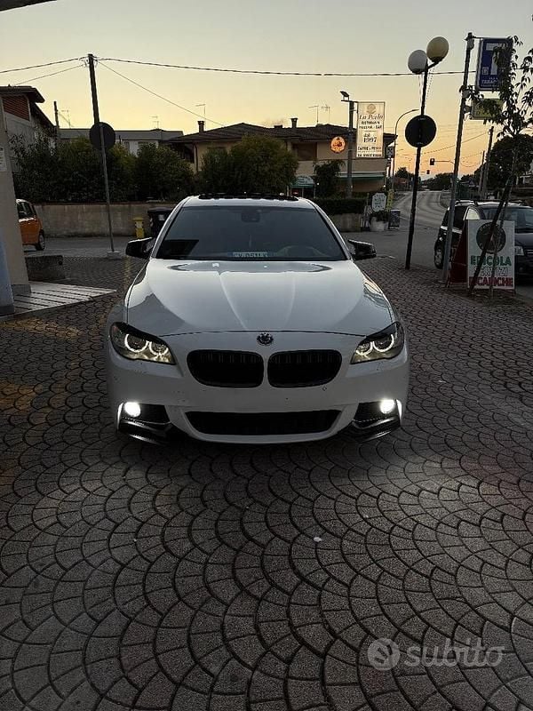 Usata BMW 520 184 CV (135 kW) 2012 Bianco Berlina