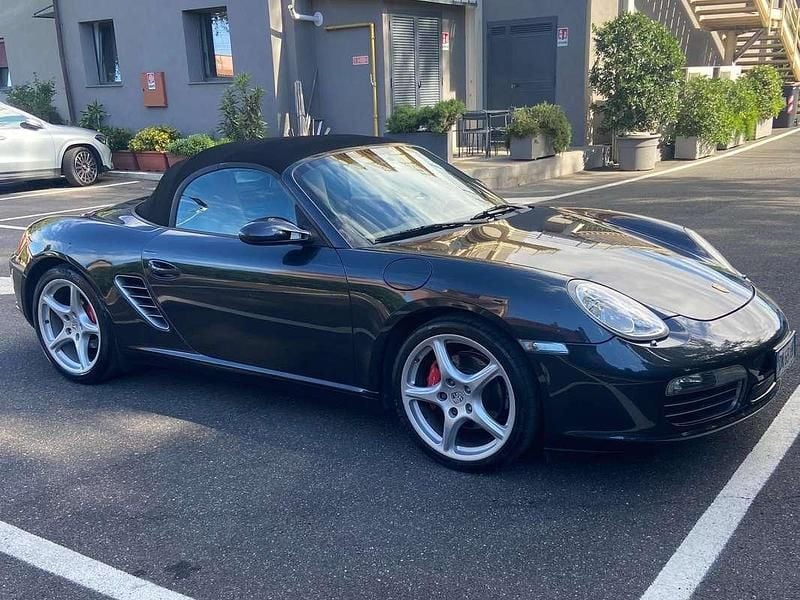Usata Porsche Boxster 295 CV (216 kW) 2008 Blu/azzurro Cabrio