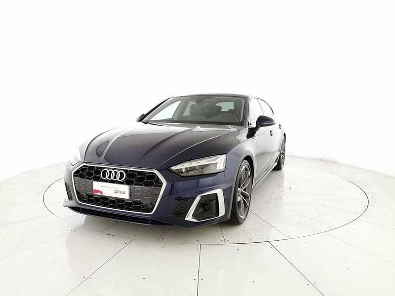 Usata Audi A5 Sportback S-Line 163 CV (119 kW) 2023 Blu Utilitaria