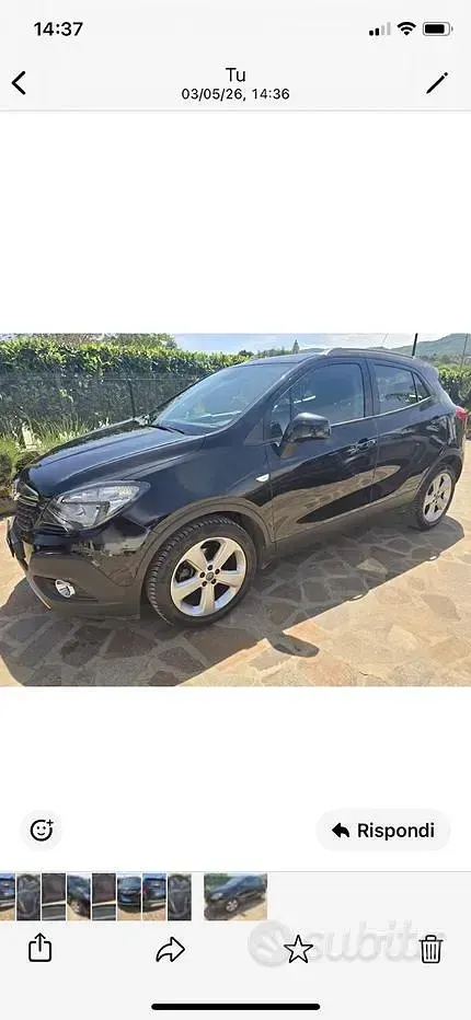 Usata Opel Mokka Cosmo 140 CV (102 kW) 2015 Nero SUV