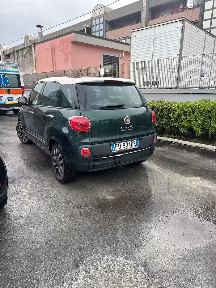 Usata Fiat 500L 85 CV (62 kW) 2012 Verde Monovolume