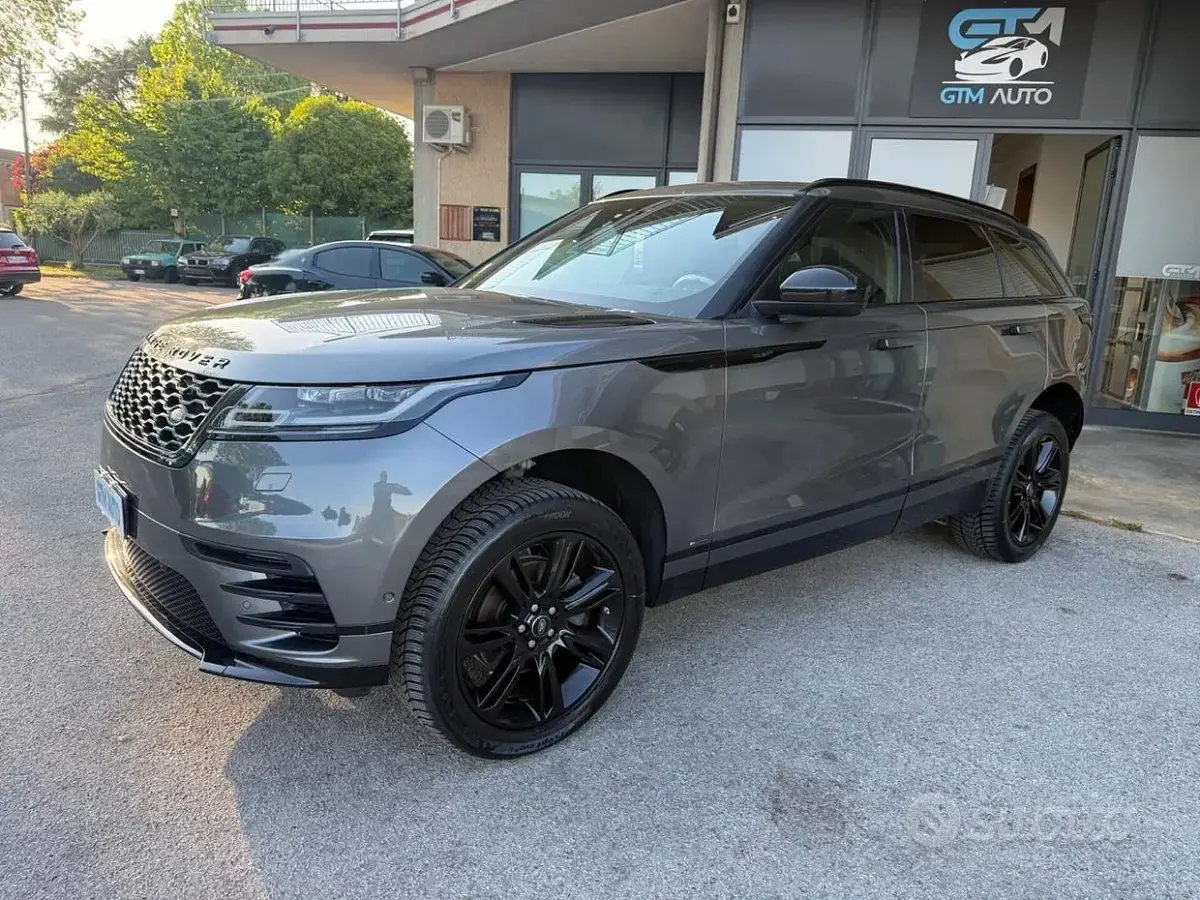 Usata Land Rover Range Rover Velar HSE Dynamic 241 CV (177 kW) 2019 Grigio SUV