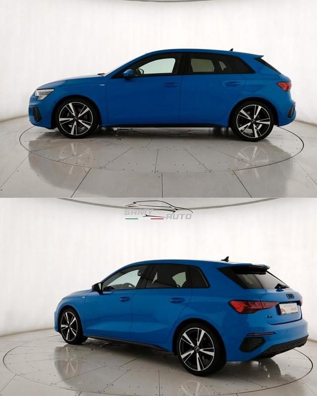 Usata Audi A3 S-Line 150 CV (110 kW) 2023 Blu Berlina