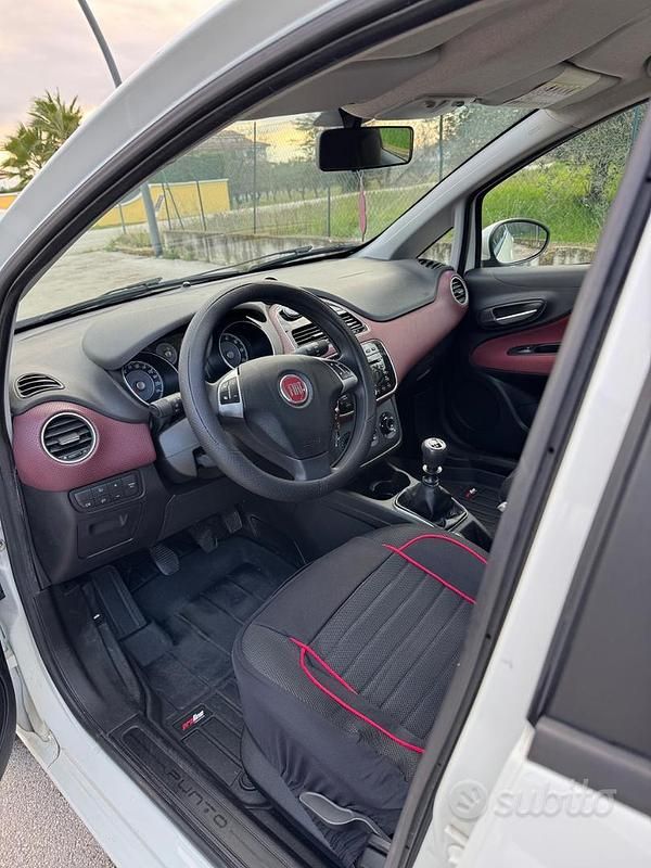 Usata Fiat Punto Evo Active 2011 Bianco Utilitaria