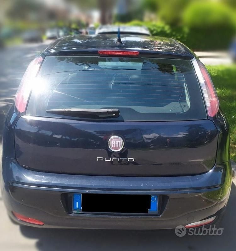 Usata Fiat Punto Evo Life 69 CV (50 kW) 2011 Blu Utilitaria