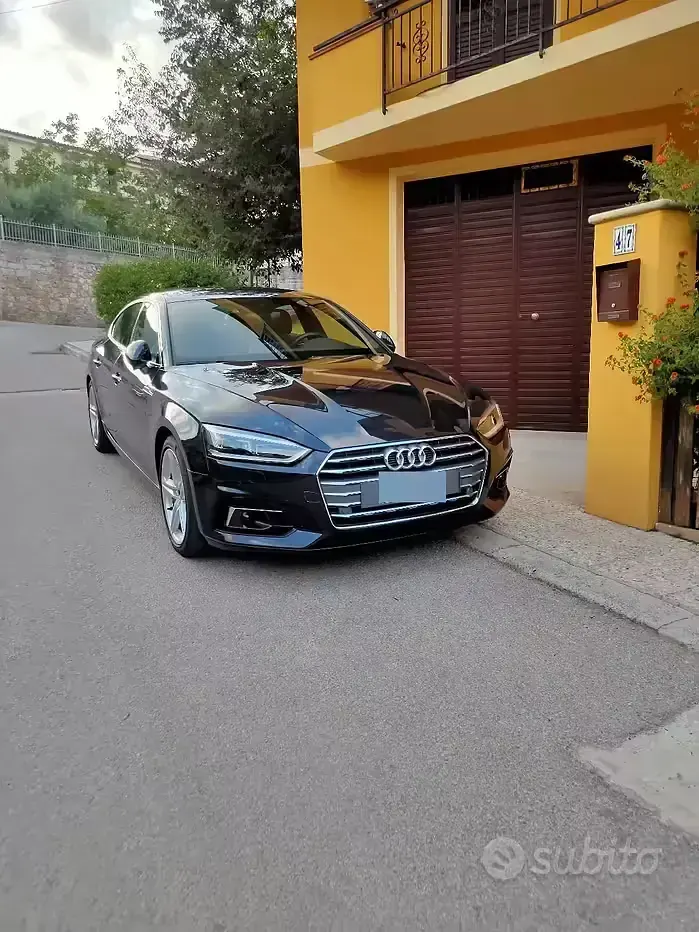 Usata Audi A5 Sportback Business 190 CV (139 kW) 2018 Bluazzurro Utilitaria