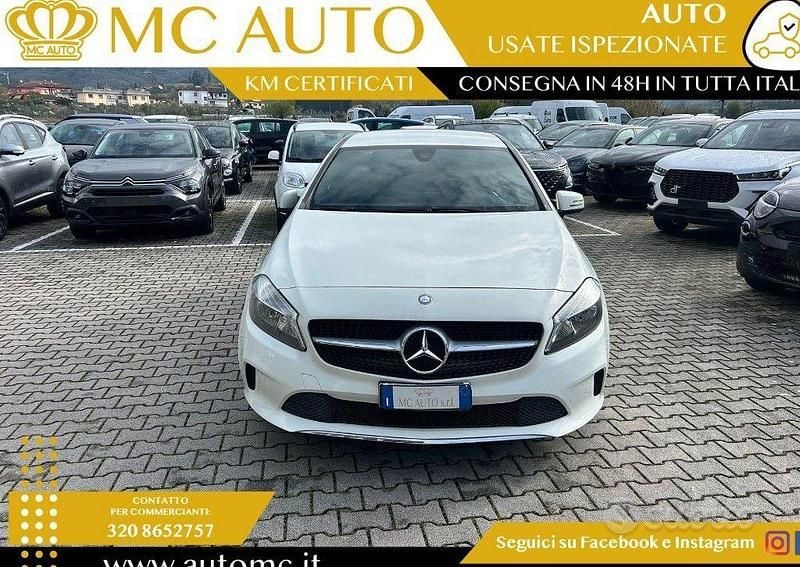 Usata Mercedes A200 136 CV (100 kW) 2016 Bianco Berlina