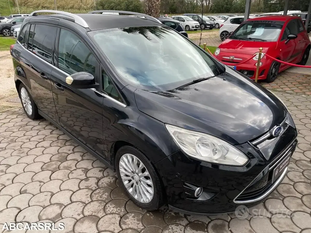 Usata Ford C-MAX Titanium 116 CV (85 kW) 2012 Nero Monovolume