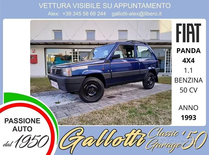 Usata Fiat Panda 4x4 Trekking 50 CV (36 kW) 1993 Utilitaria