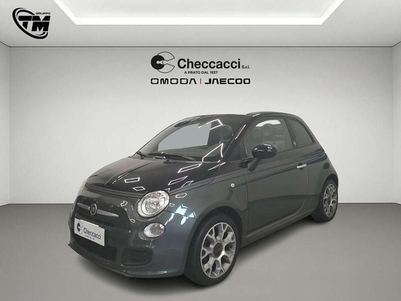 Usata Fiat 500C 69 CV (50 kW) 2014 Grigio Cabrio