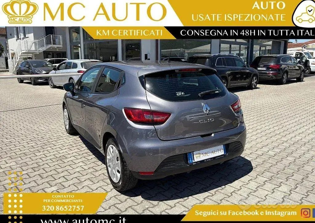 Usata Renault Clio IV 73 CV (53 kW) 2015 Grigio Berlina