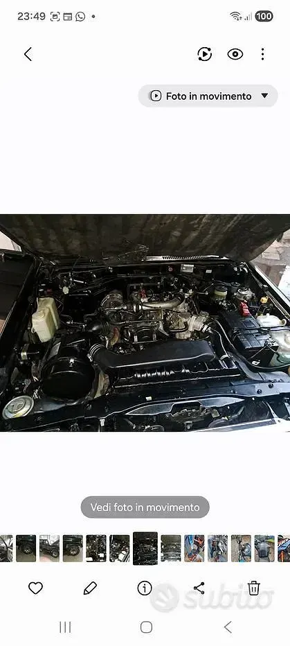 Usata Toyota Land Cruiser 86 CV (63 kW) 1989 Nero SUV