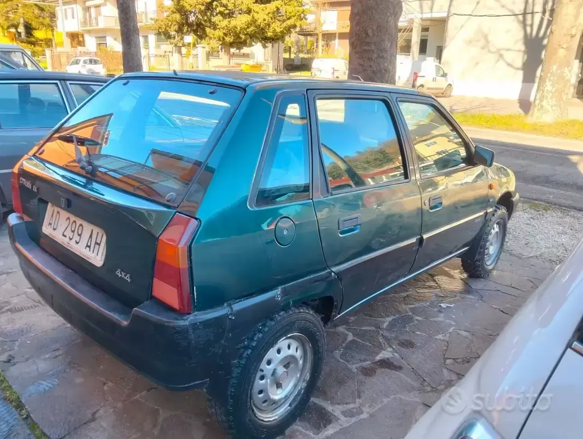 Usata Citroën AX 60 CV (44 kW) 1996 Verde Utilitaria