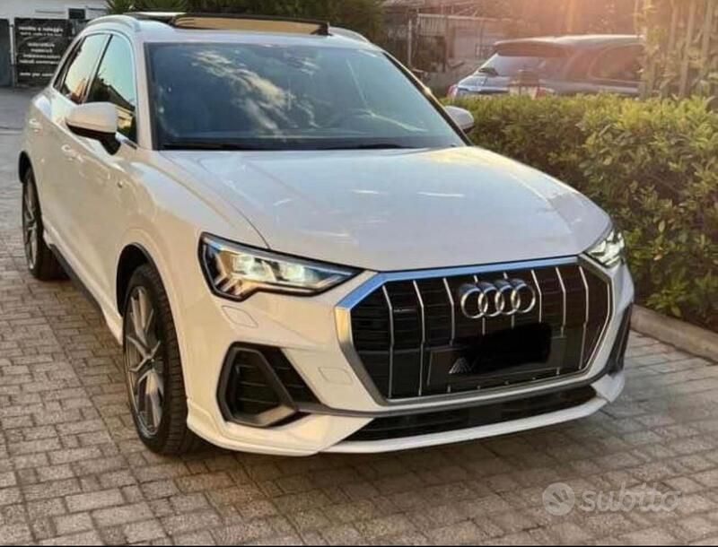 Usata Audi Q3 150 CV (110 kW) 2019 Bianco SUV