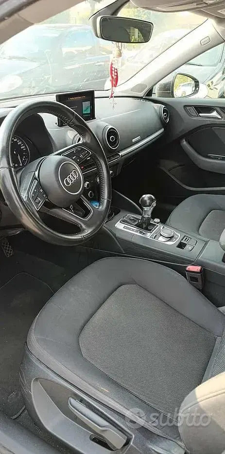 Usata Audi A3 131 CV (96 kW) 2019 Nero Berlina