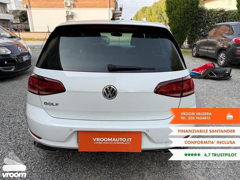 Usata VW Golf VII 150 CV (110 kW) 2020 Bianco Berlina