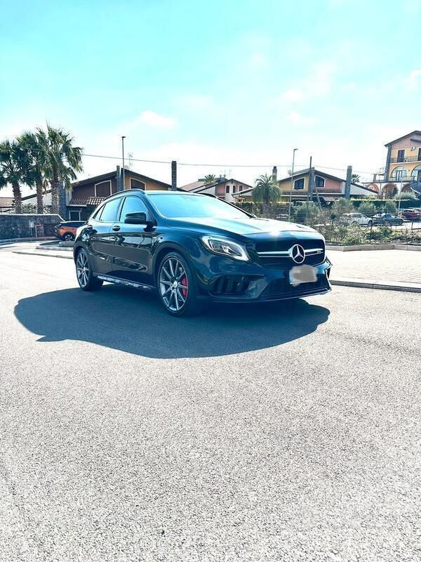 Usata Mercedes GLA45 AMG AMG 381 CV (280 kW) 2017 Nero SUV