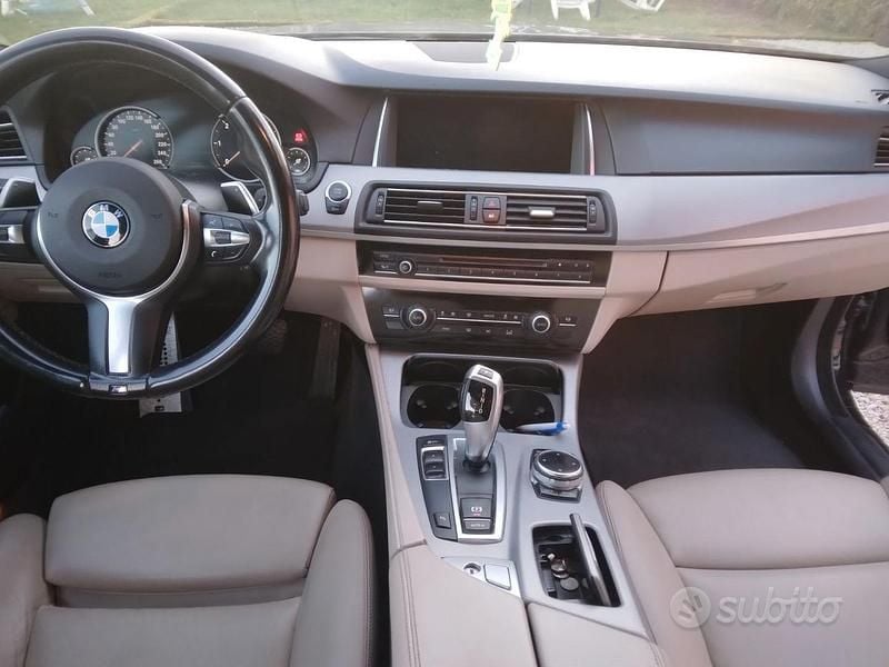 Usata BMW 520 M Sport 2014 Blu Station wagon