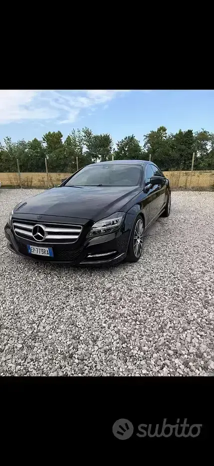 Usata Mercedes CLS350 265 CV (194 kW) 2012 Nero Coupé