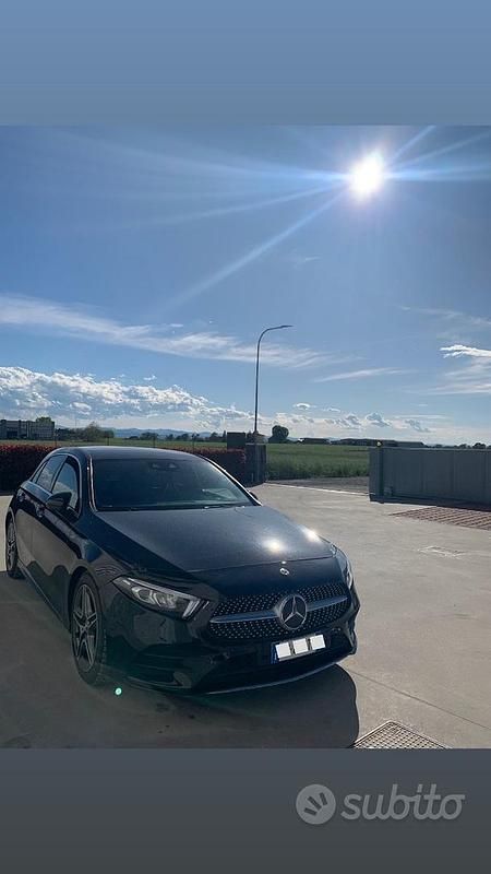 Usata Mercedes A180 Premium 2019 Nero Berlina
