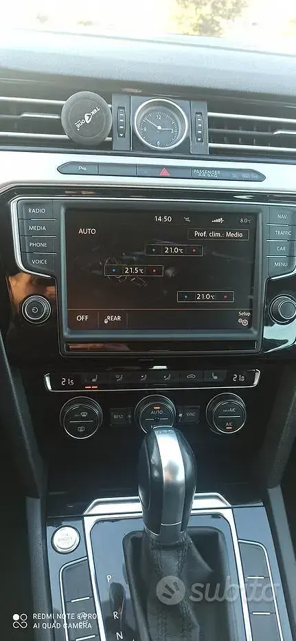 Usata VW Passat 150 CV (110 kW) 2015 Grigio Station wagon