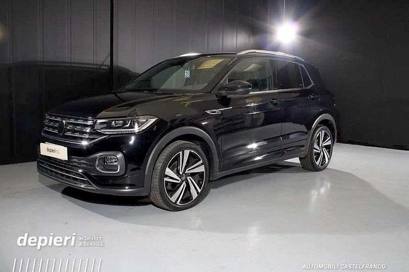 Nero Usata 2022 VW T-Cross Advance SUV | 24.880 € (Molto cara) - Immagine 1/4