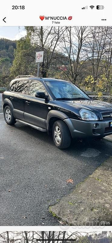 Nero Usata 2007 Hyundai Tucson SUV | 4100 € (Buon prezzo) - Immagine 1/4