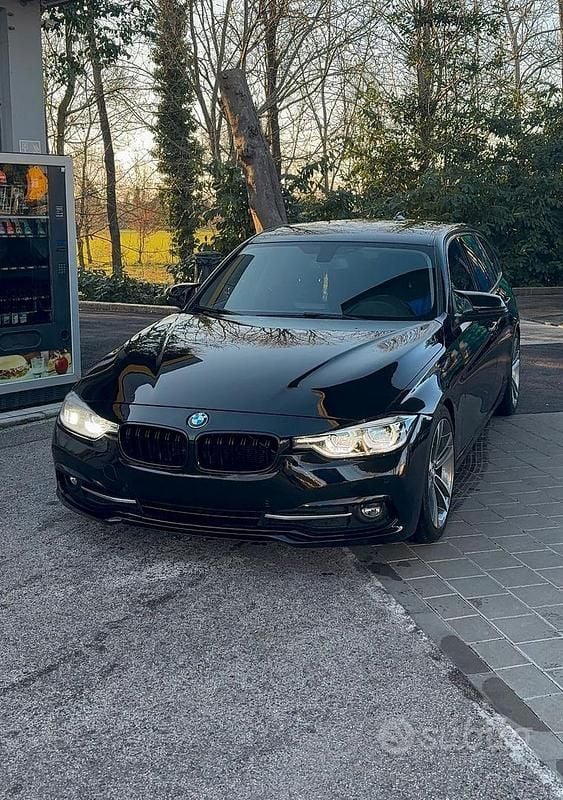 Usata BMW 320 Sport Line 2017 Nero Station wagon