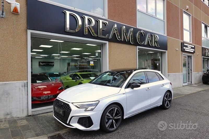 Usata Audi A3 S-Line 200 CV (147 kW) 2022 Bianco Berlina