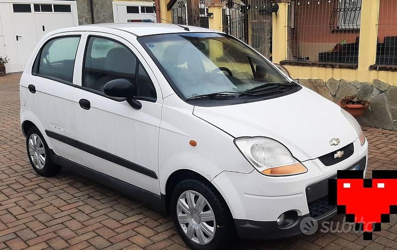 Bianco Usata 2006 Chevrolet Matiz Due volumi | 2450 € - Immagine 1/4