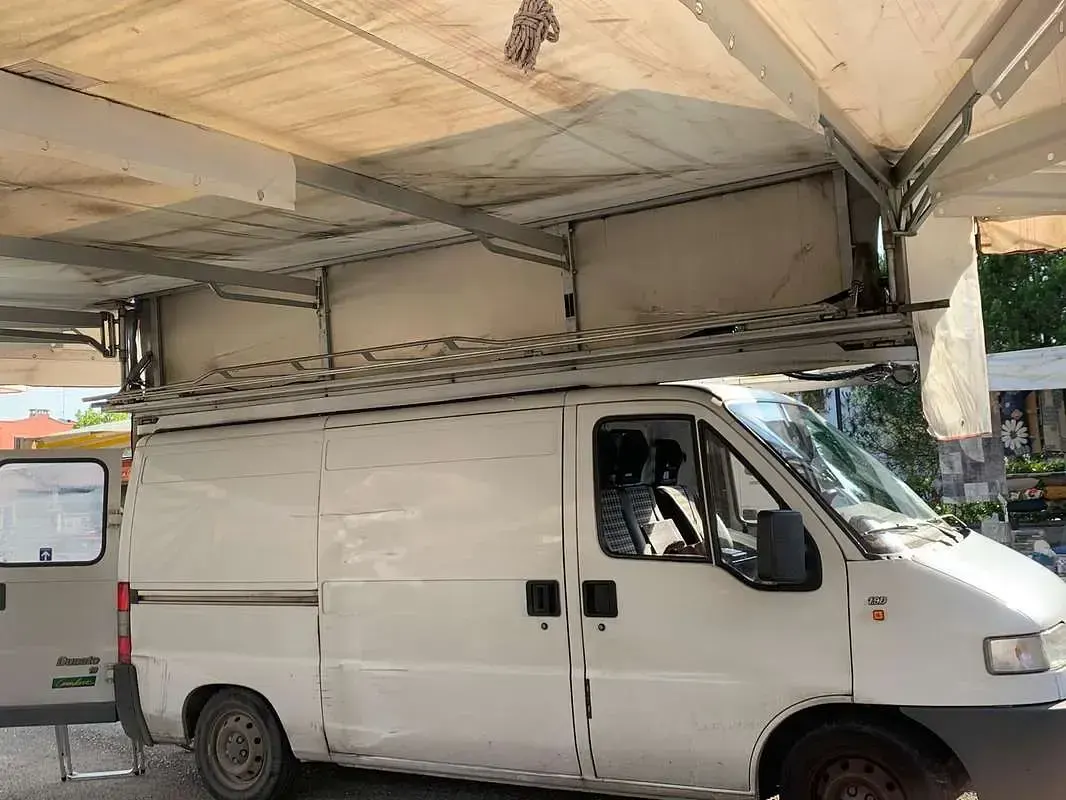 Usata Fiat Ducato 69 CV (50 kW) 1996 Bianco Furgone