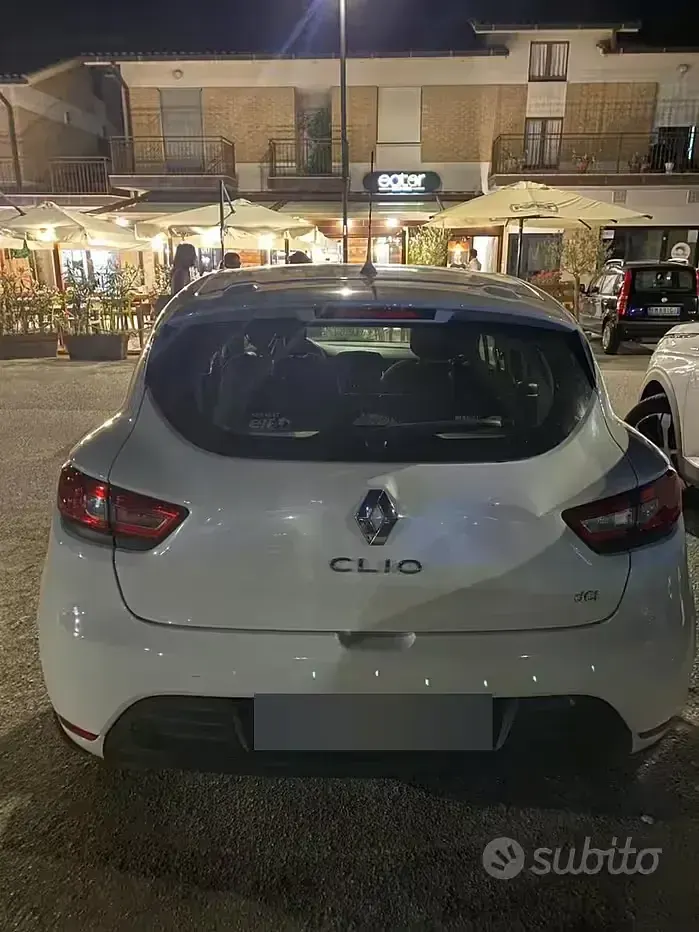 Usata Renault Clio IV 75 CV (55 kW) 2016 Bianco Berlina