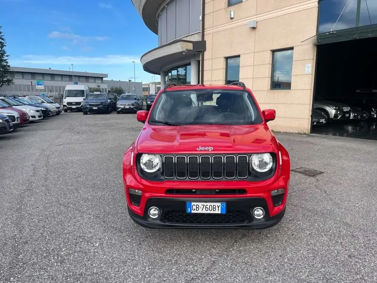 Usata Jeep Renegade Longitude 120 CV (88 kW) 2020 Rosso SUV