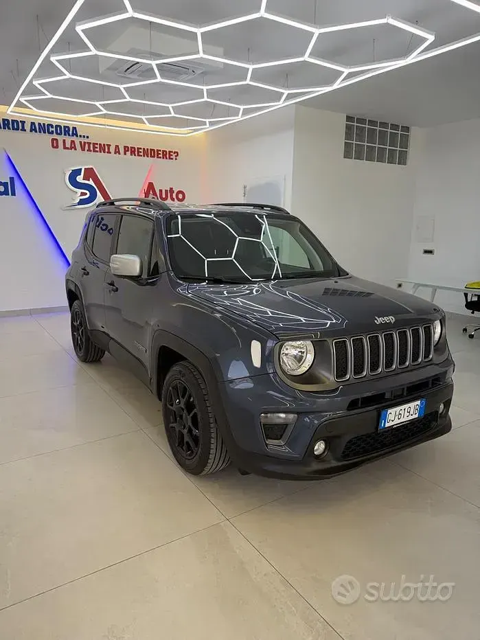 Usata Jeep Renegade Longitude 130 CV (95 kW) 2022 Blu SUV