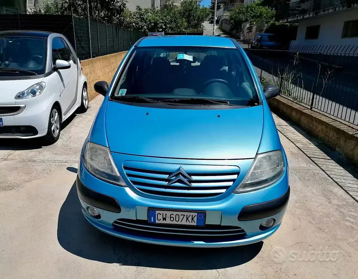 Usata Citroën C3 60 CV (44 kW) 2005 Bluazzurro Utilitaria