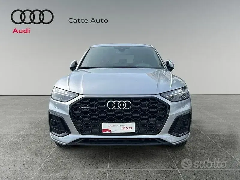 Usata Audi Q5 Sportback S-line plus 367 CV (269 kW) 2021 Argento floret metallizzato SUV