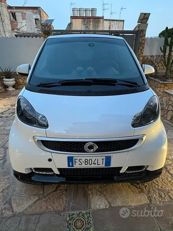 Usata Smart ForTwo Cabrio Brabus 102 CV (75 kW) 2014 Bianco Cabrio