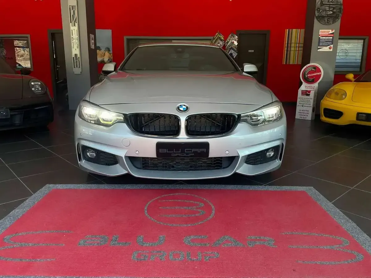 Usata BMW 420 Cabriolet M Sport 190 CV (139 kW) 2018 Argento Cabrio