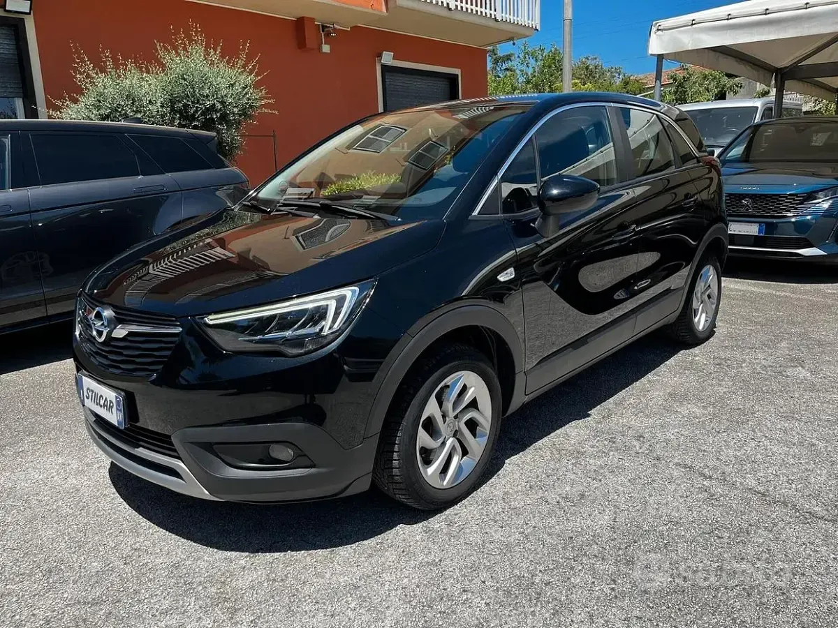 Usata Opel Crossland X Innovation 120 CV (88 kW) 2020 Nero SUV