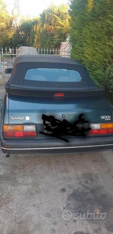 Usata Saab 900 Cabriolet 1993 Verde Cabrio