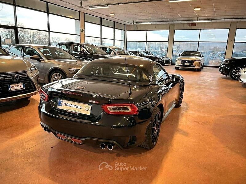 Usata Abarth 124 Spider 170 CV (125 kW) 2019 Nero Cabrio