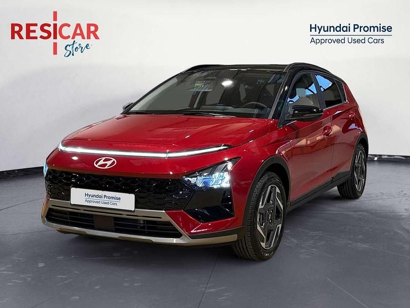 Usata Hyundai Bayon 101 CV (74 kW) 2025 Dragon red + two tone SUV