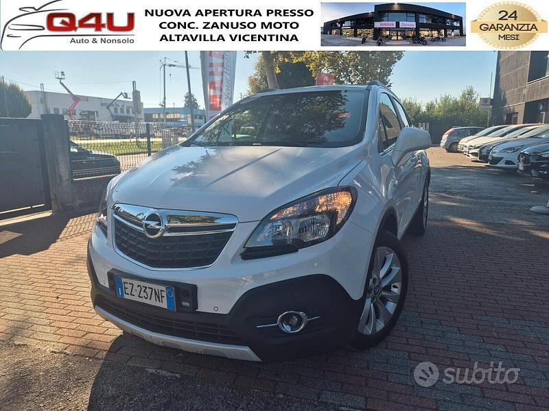 Bianco Usata 2015 Opel Mokka Cosmo SUV | 11.300 € (Buon prezzo) - Immagine 1/4