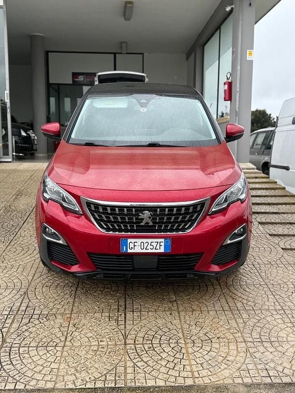 Usata Peugeot 3008 GT-line 120 CV (88 kW) 2017 Rosso SUV