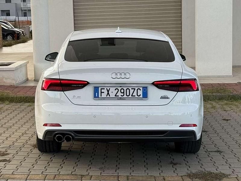 Usata Audi A5 Sportback S-Line 190 CV (139 kW) 2019 Bianco Utilitaria